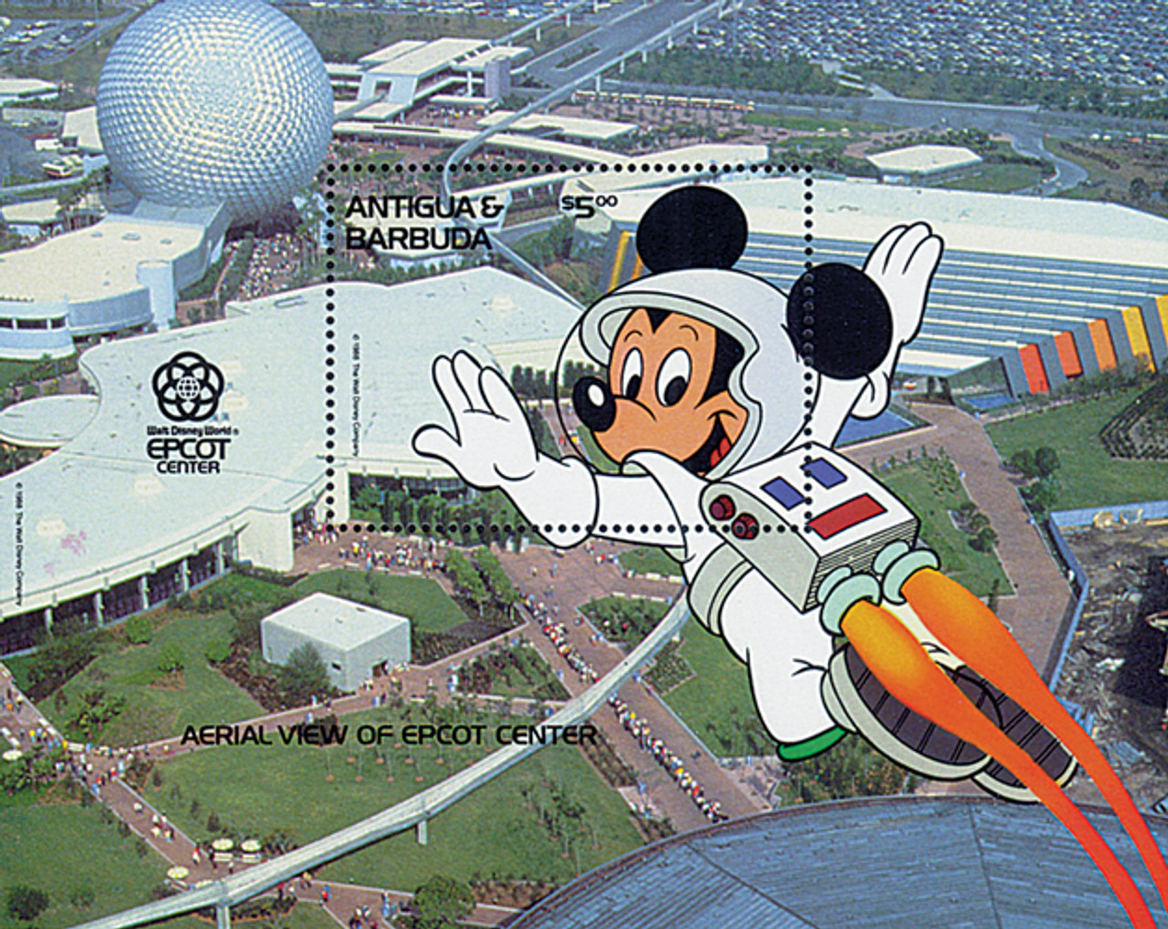 MDS223B - 1988 Disney's Characters At World's EPCOT Center