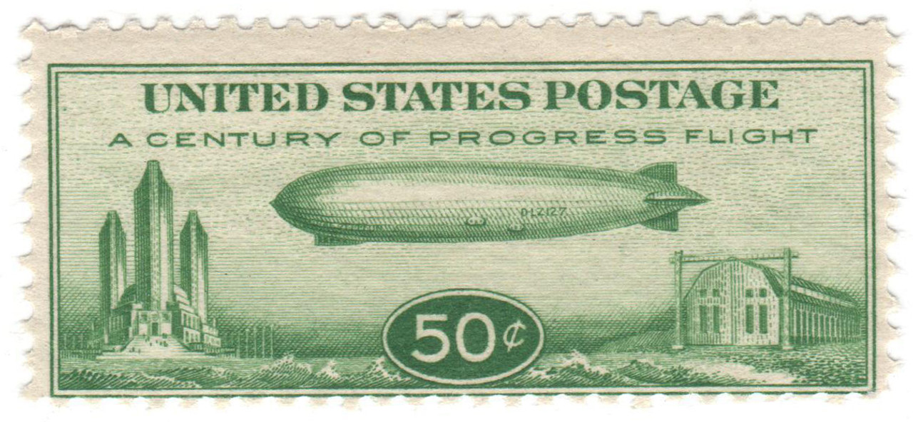 C18 - 1933 50c Century of Progress Issue - Mystic Stamp Company