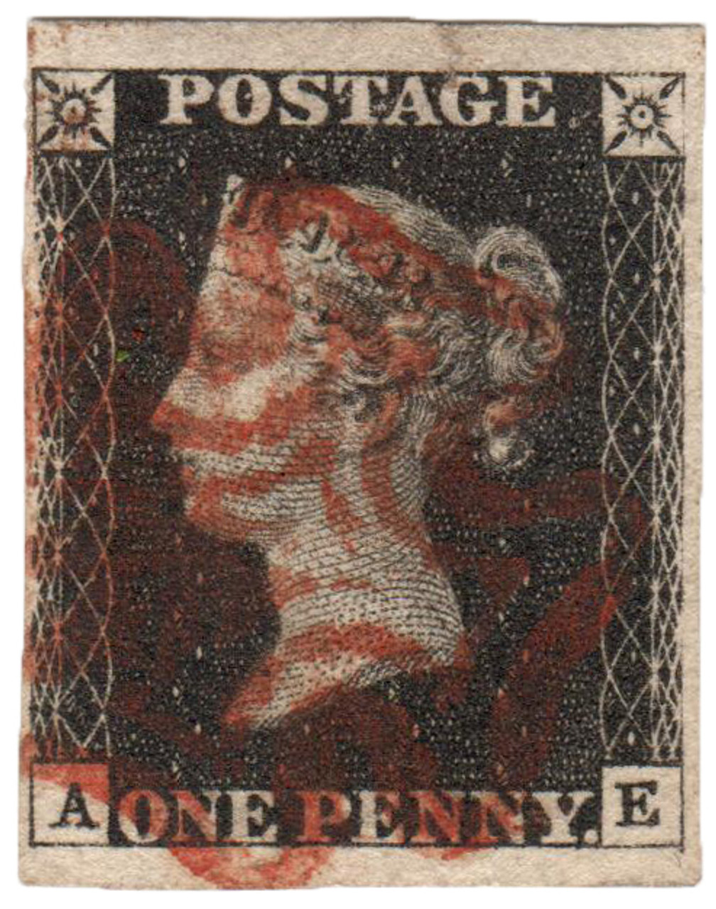 ペニーブラック　1840年 The 1840 Penny Black | National Postal Museum