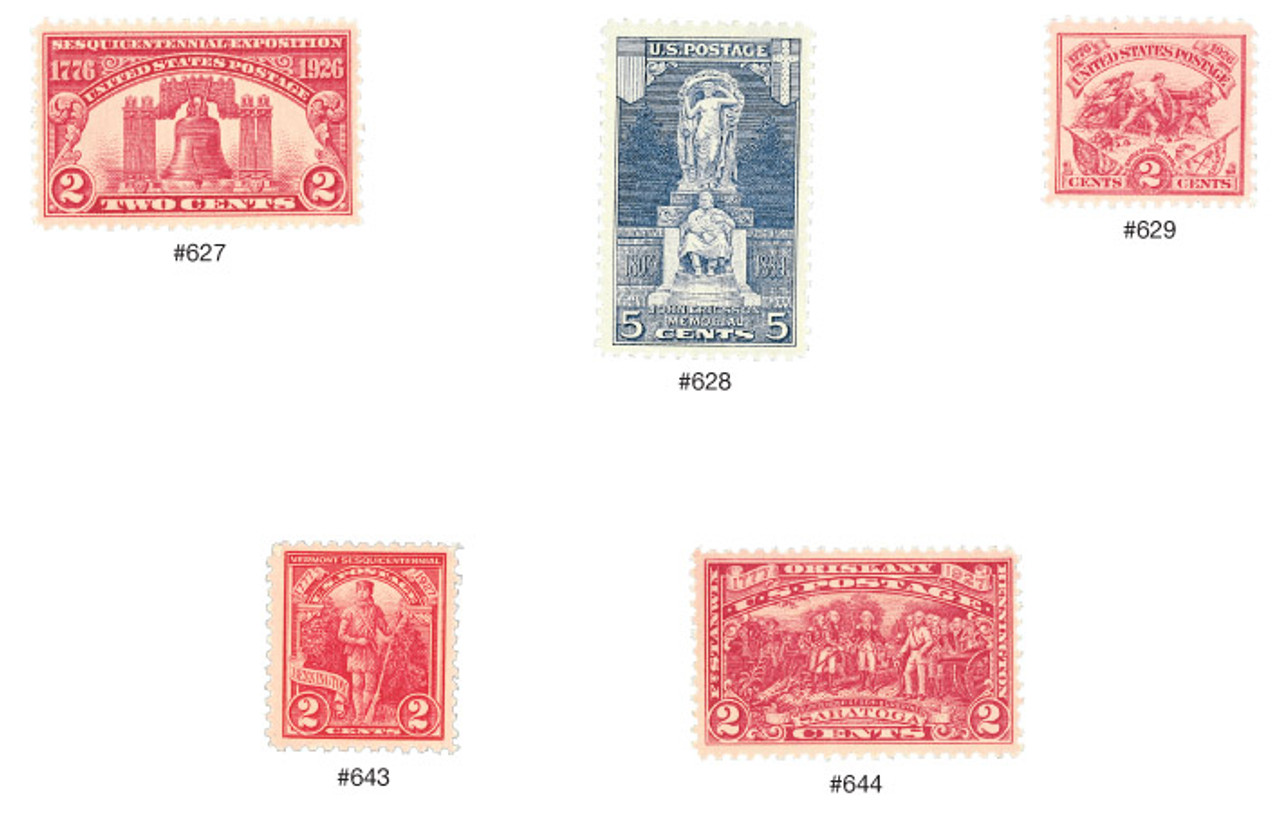 YS1926-27 - 1926-27 Commemorative Stamp Year Set - Mystic
