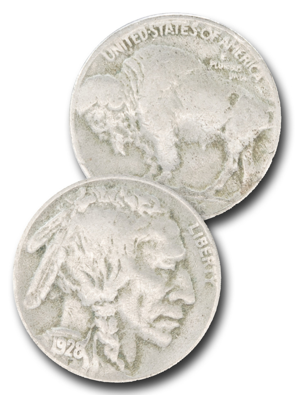 CN-928S - 1928-S Buffalo Nickel - Mystic Stamp Company