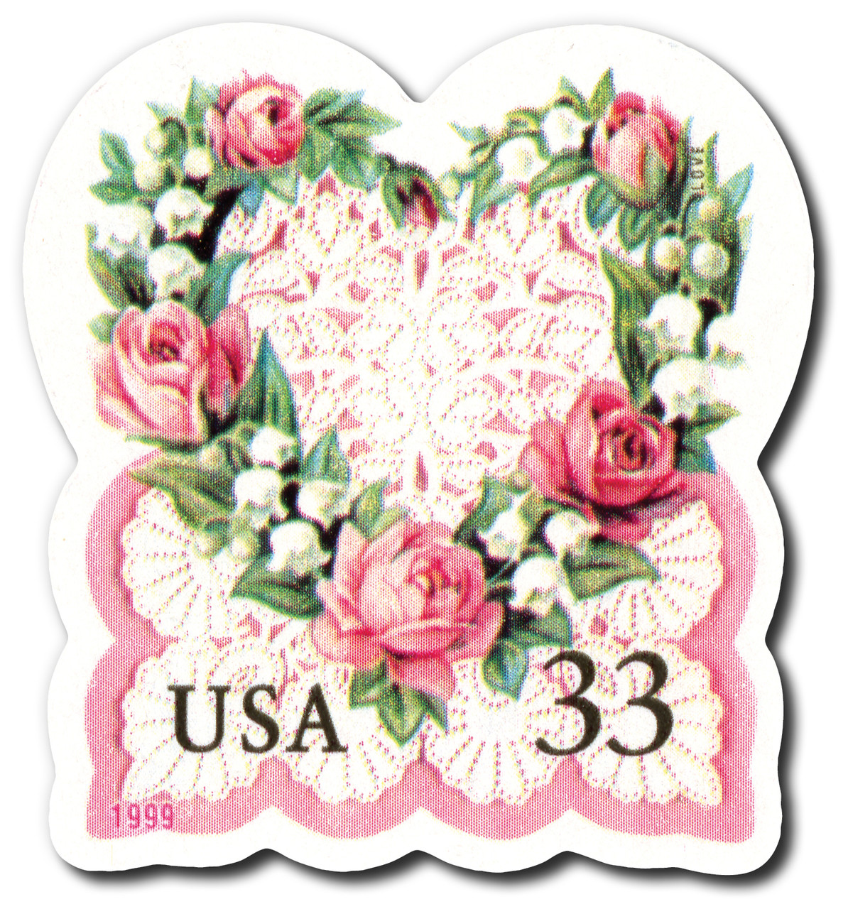 3274 - 1999 33c Love Series: Victorian Love - Mystic Stamp Company