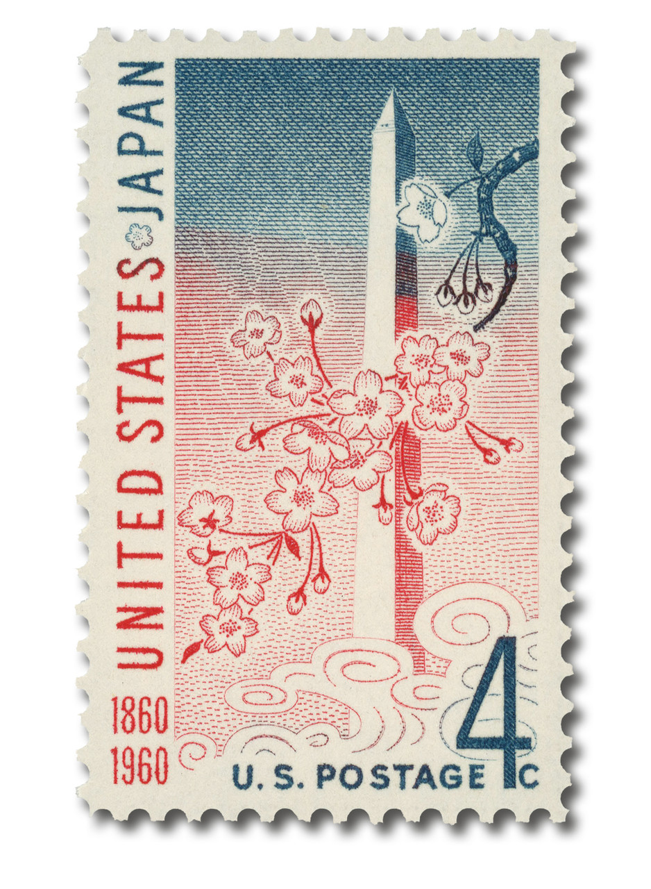 1158 - 1960 4c United States and Japan Treaty - Mystic Stamp Company