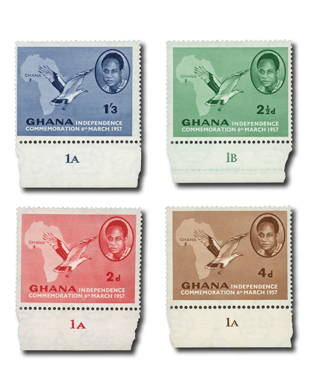 Ghana 1959 Postage Due Stamps
