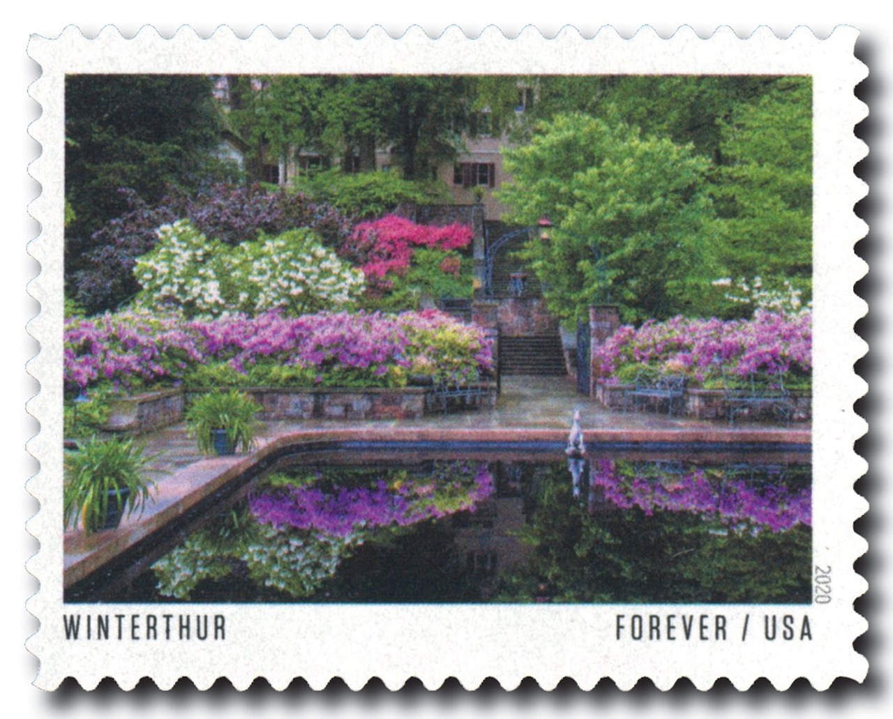 5466 - 2020 First-Class Forever Stamp - American Gardens