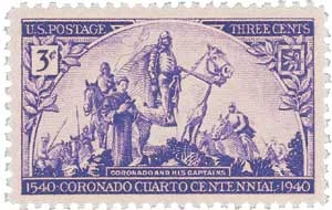 898 - 1940 3c Coronado Expedition - Mystic Stamp Company