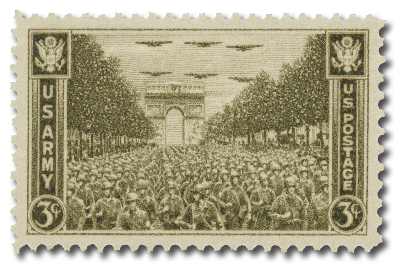 934 - 1945 3c US Armed Forces: Army - Mystic Stamp Company