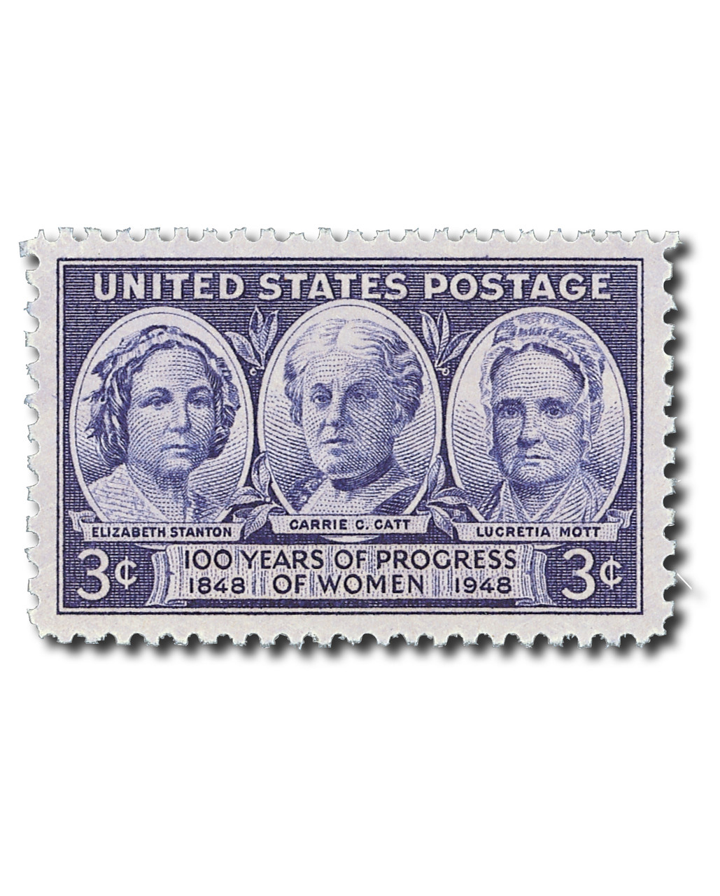 959 - 1948 3c 100 Years of Progress of Women - Mystic Stamp Company