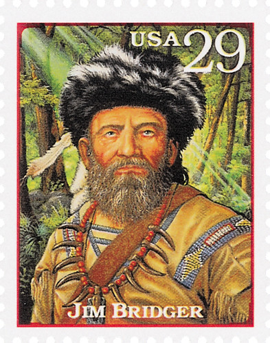 2869c - 1994 29c Legends of the West: Jim Bridger - Mystic Stamp