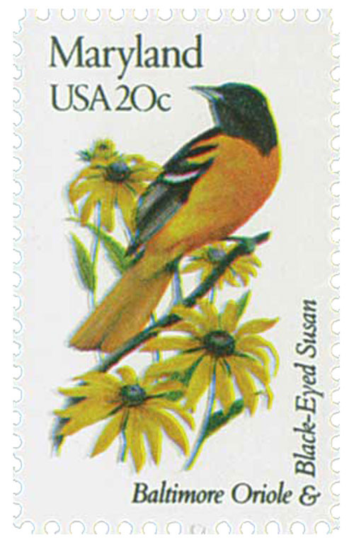 アメリカ合衆国の切手　state birds and flower s-l400.jpg