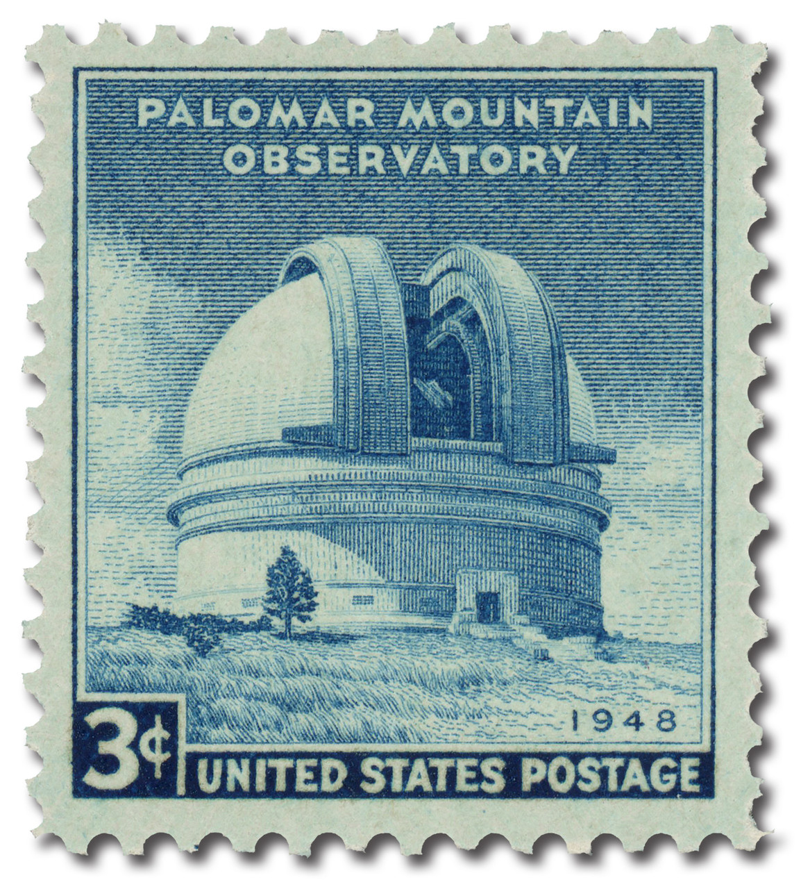 966 - 1948 3c Palomar Mountain Observatory - Mystic Stamp Company