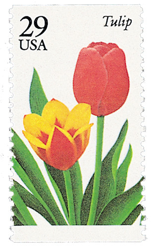 2762 - 1993 29c Garden Flowers: Tulip - Mystic Stamp Company