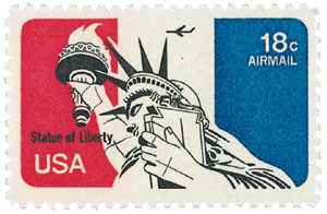 C87 - 1974 18c Statue of Liberty - Mystic Stamp Company