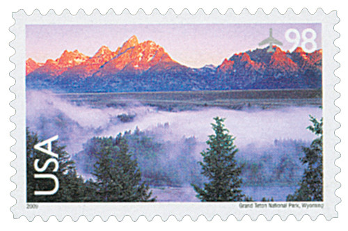 C147 - 2009 98c Scenic American Landscapes, Grand Teton National