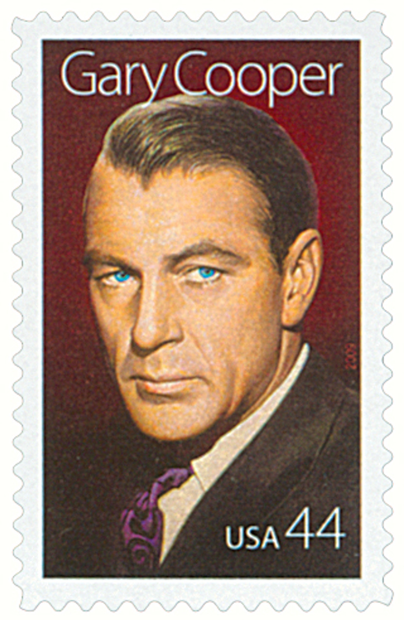 洋書 GARY COOPER 4421 - 2009 44c Legends of Hollywood: Gary Cooper - Mystic