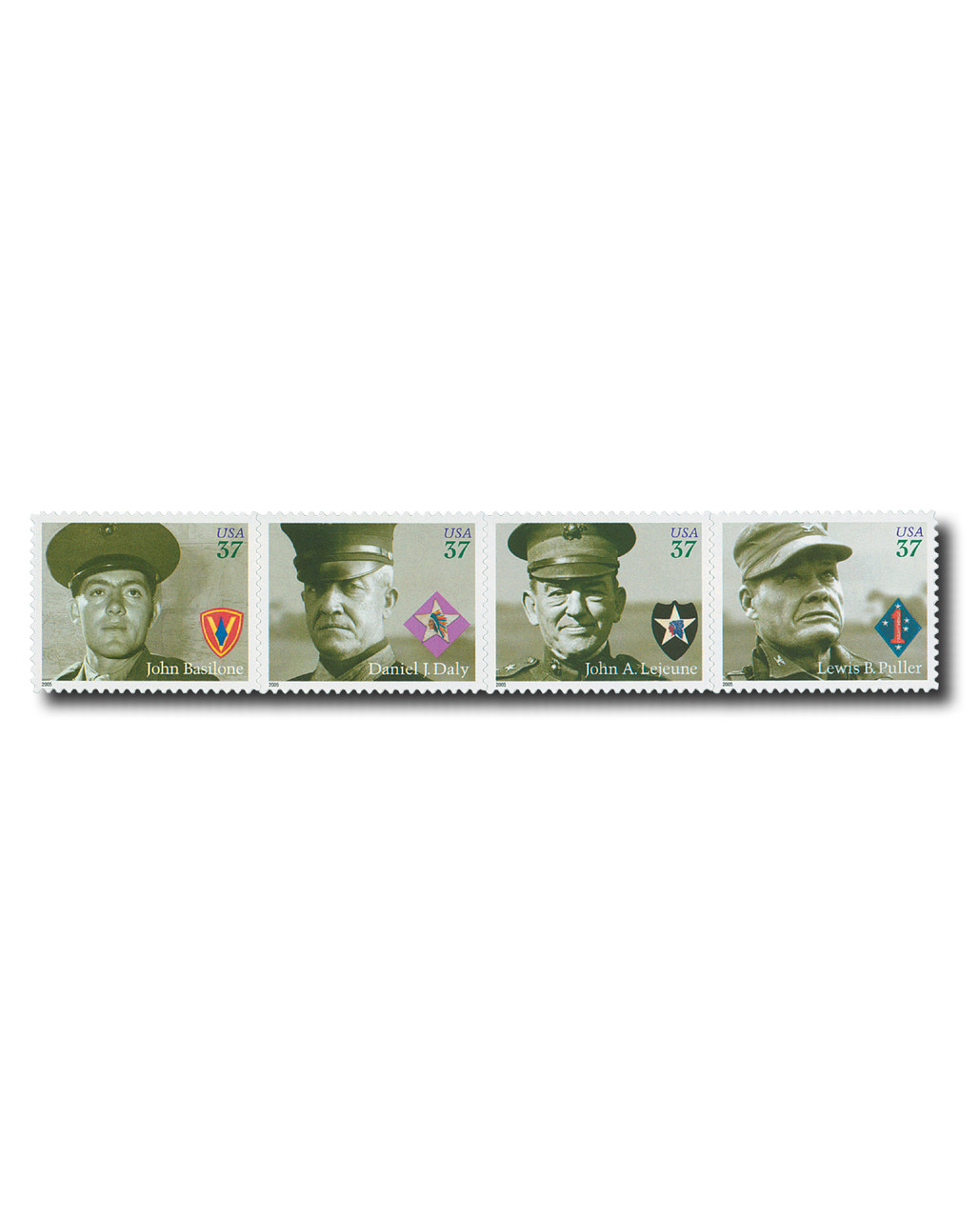 3961-64 - 2005 37c Distinguished Marines - Mystic Stamp Company