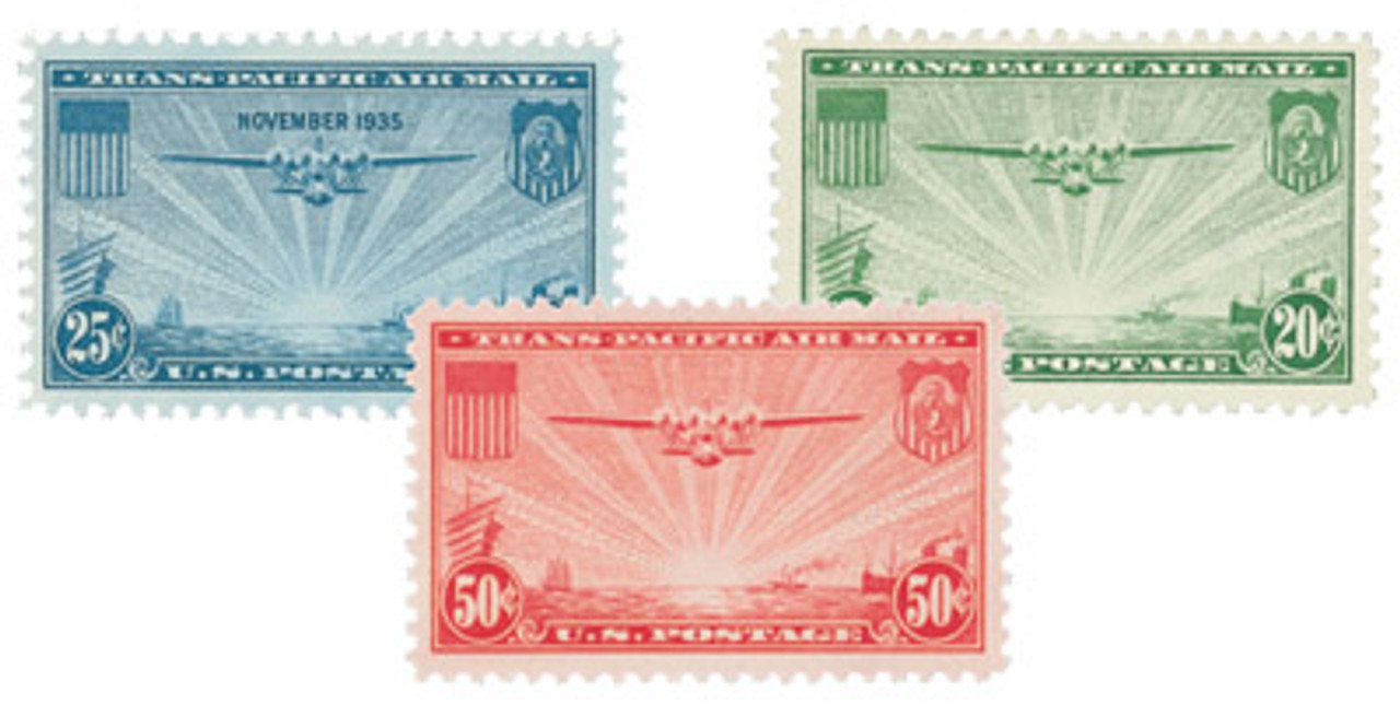 小さな本 U.S. AIRMAIL STAMPS USA-C1-150__72458.1738114210.
