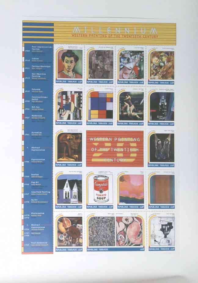 1889 - 1999 Togo - Mystic Stamp Company