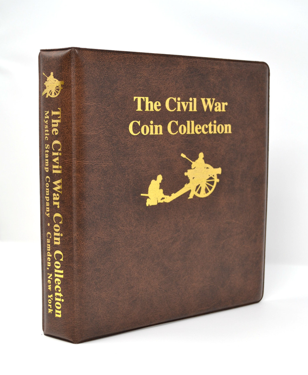 (未使用･未開封品)Definitive Civil War Collection ES1370 - Mystic's Civil War Coin Collection Binder - Mystic