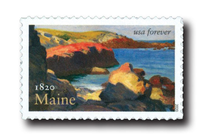 American Flag Forever Stamp - Worldwide Stamps Directory