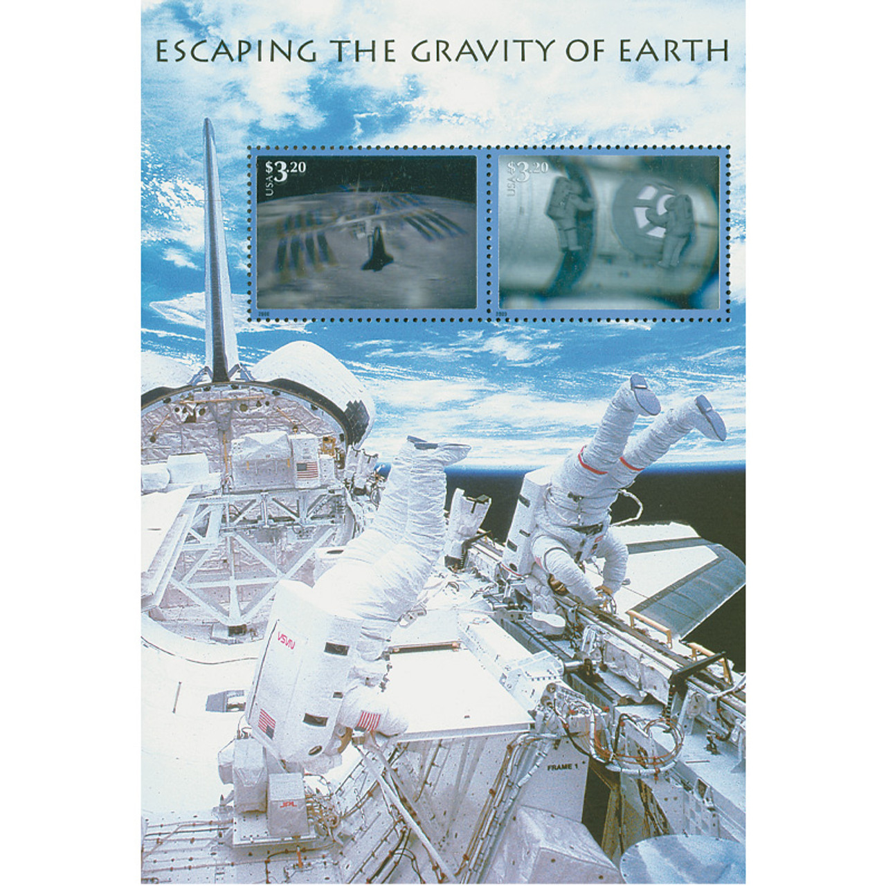 3411 - 2000 $3.20 Escaping the Gravity of Earth - Mystic