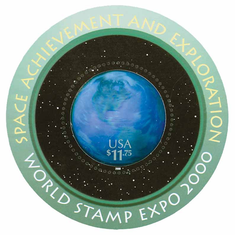 3412 - 2000 $11.75 Space Achievement and Exploration - Mystic