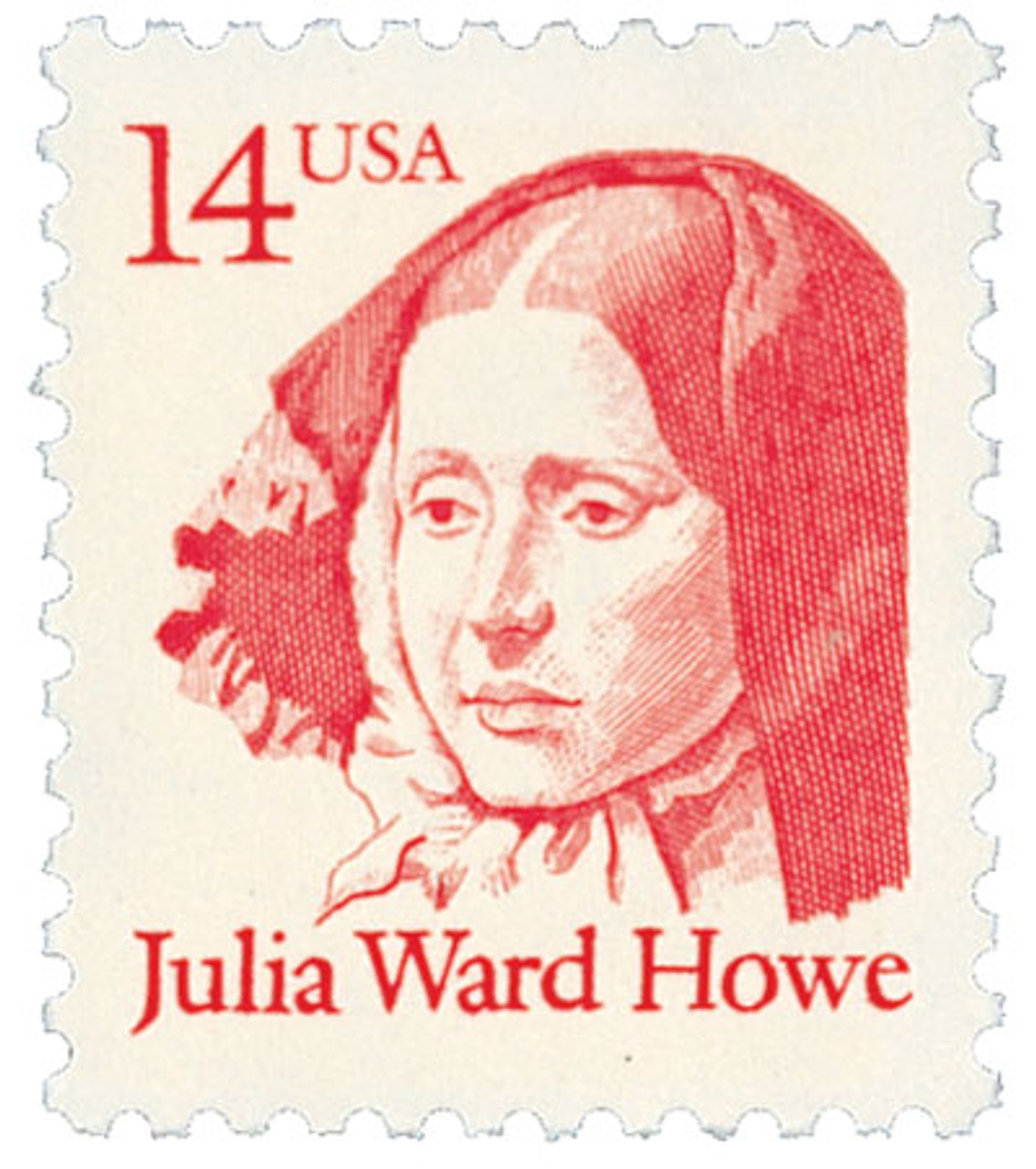 2176 - 1987 14c Great Americans Series: Julia Ward Howe