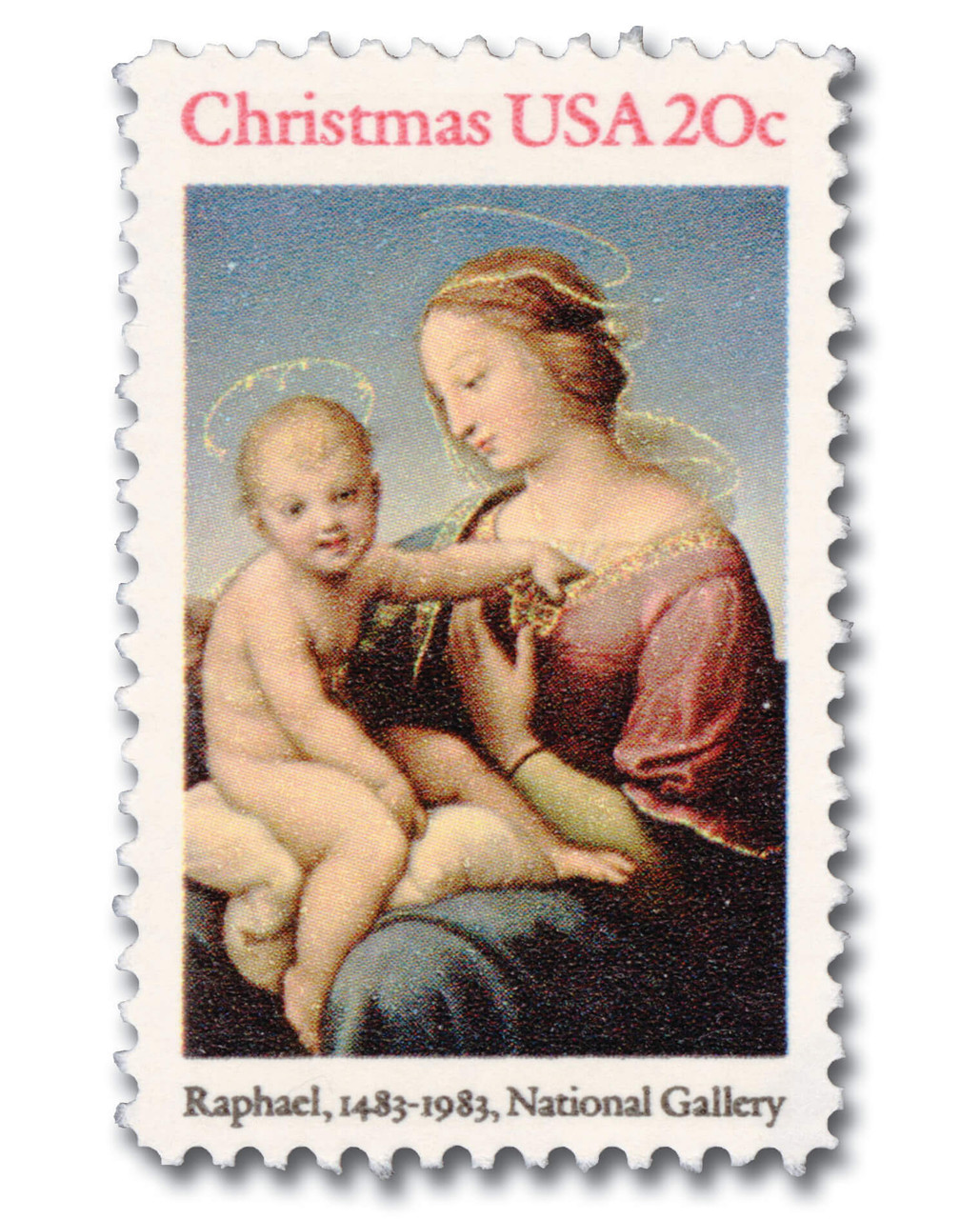 2063 - 1983 20c Madonna & Child - Mystic Stamp Company