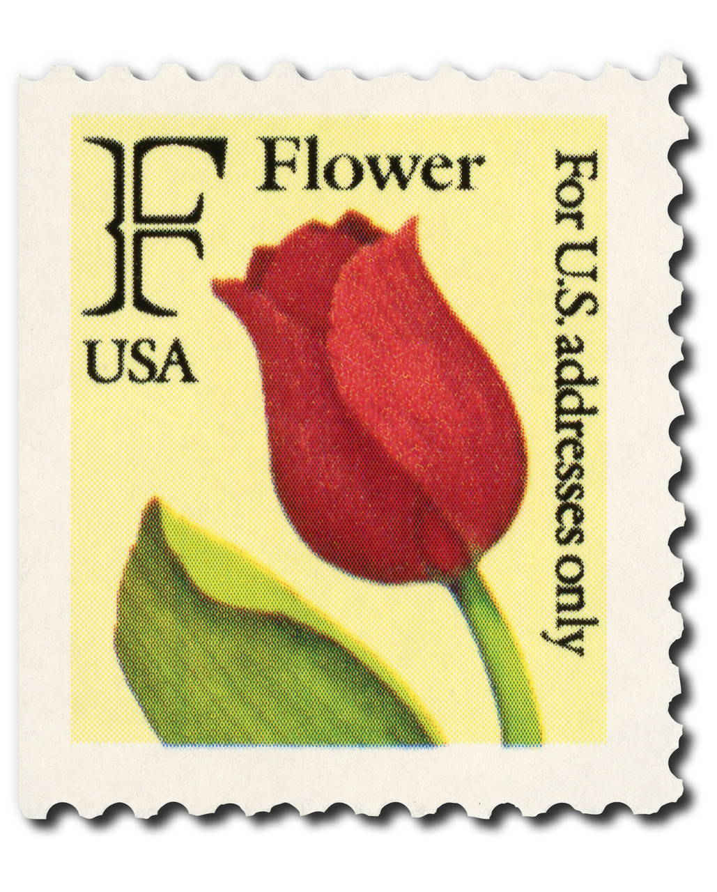 2520 - 1991 29c F-Rate Flower, KCS Booklet Single - Mystic Stamp