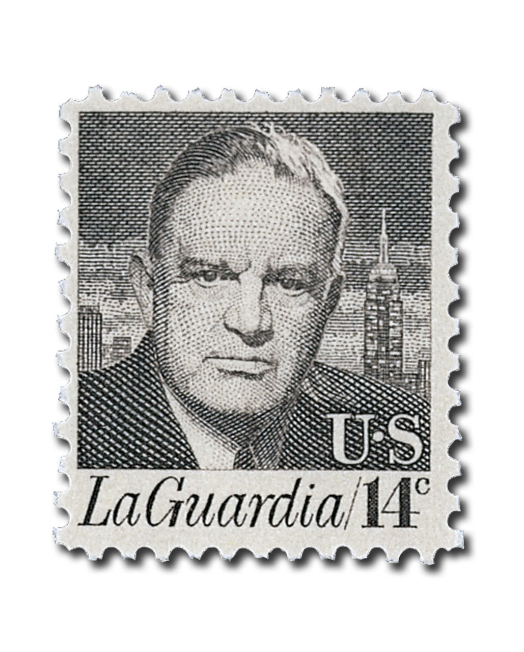 1397 - 1972 14c Fiorello H. LaGuardia - Mystic Stamp Company