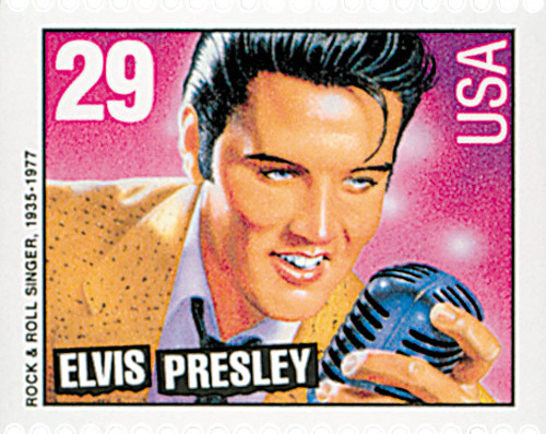 2731 - 1993 29c Legends of American Music: Elvis Presley, booklet