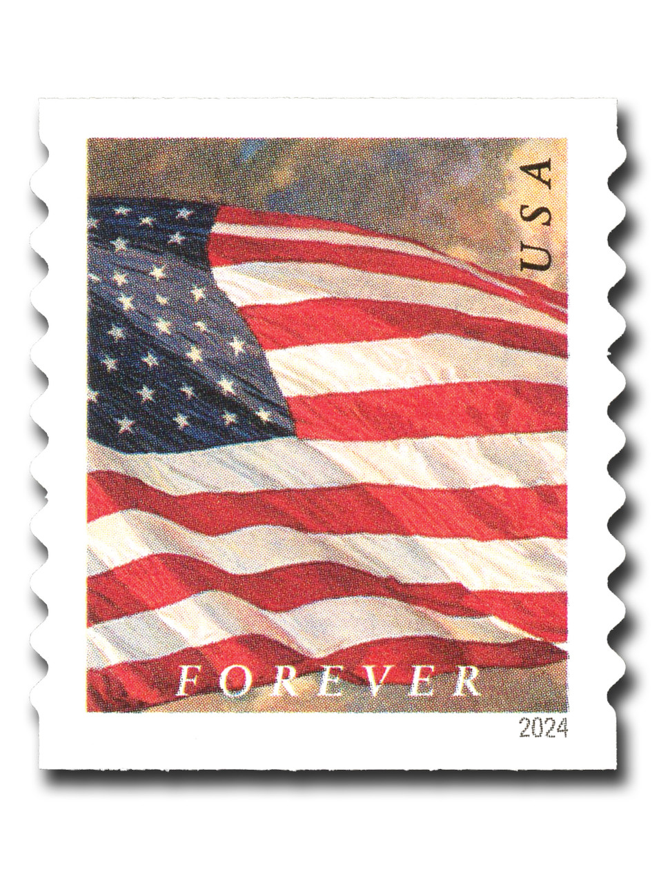 5872 - 2024 First-Class Forever Stamp - Flags: Flag with Dark