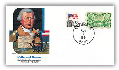 20011 - 1984 Nathaniel Greene Commemorative Cover