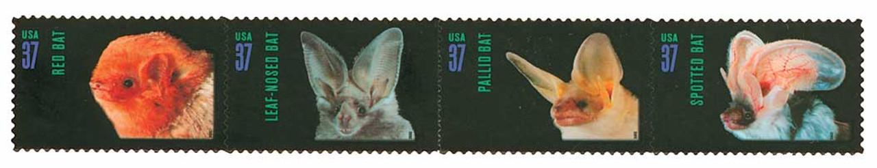 3661-64 - 2002 37c American Bats