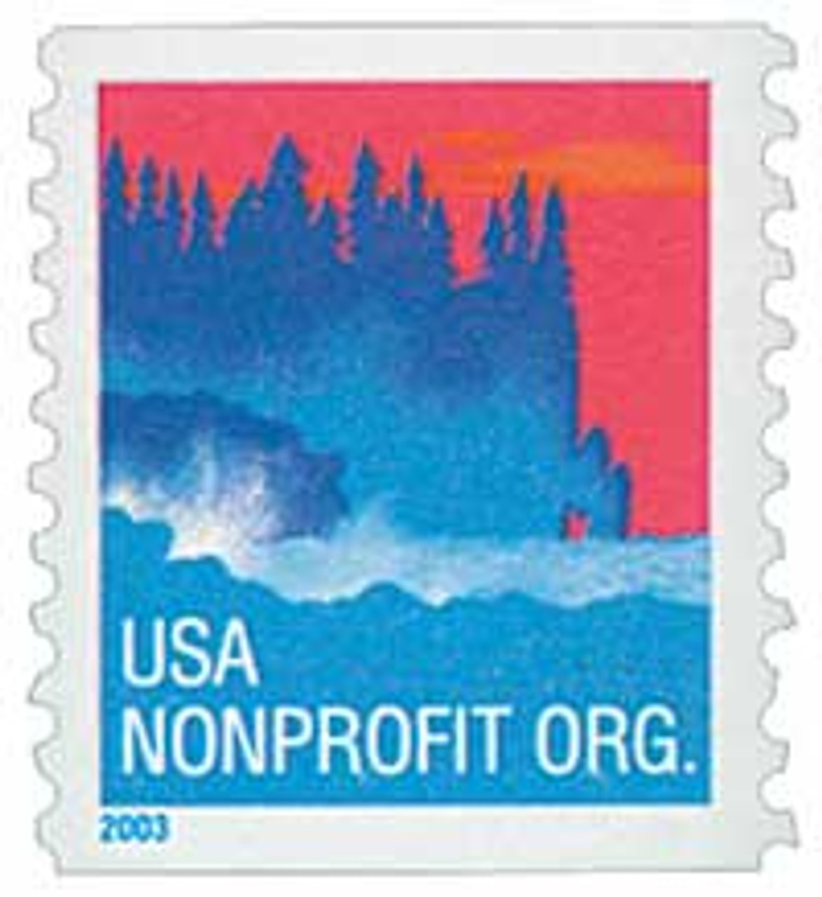 3775 - 2003 5c Sea Coast, non-denominational coil