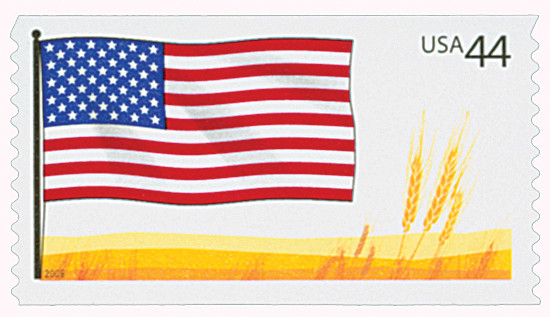 4302 - 2009 44c Flags of Our Nation: Amber Waves of Grain - Mystic