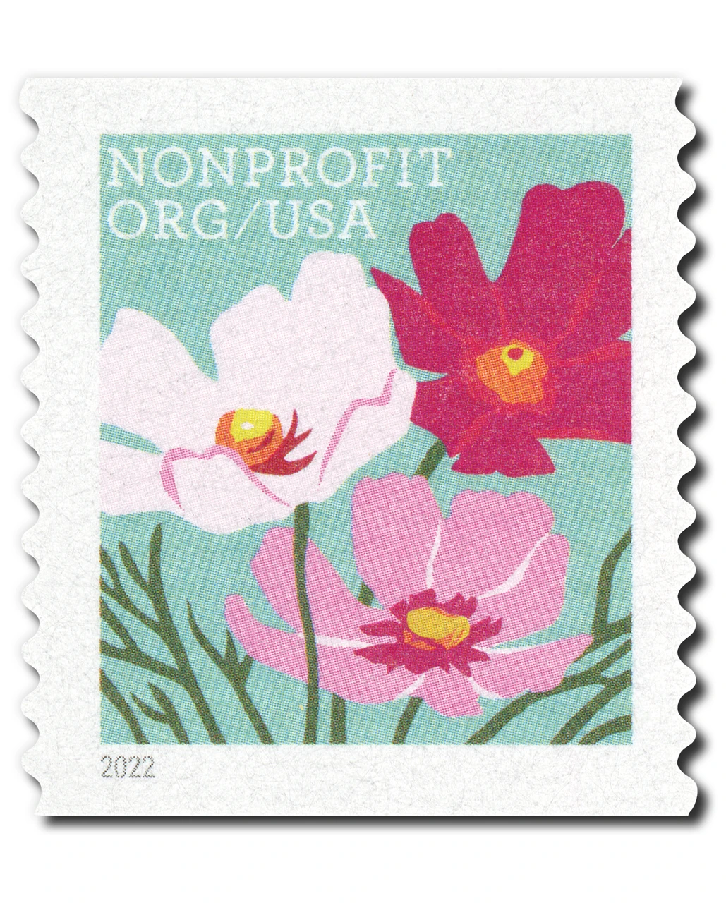 5664 - 2022 5c Butterfly Garden Flower - Cosmos