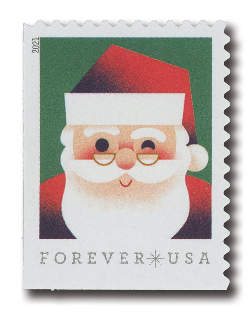 5646 - 2021 First-Class Forever Stamps - Christmas: Head of