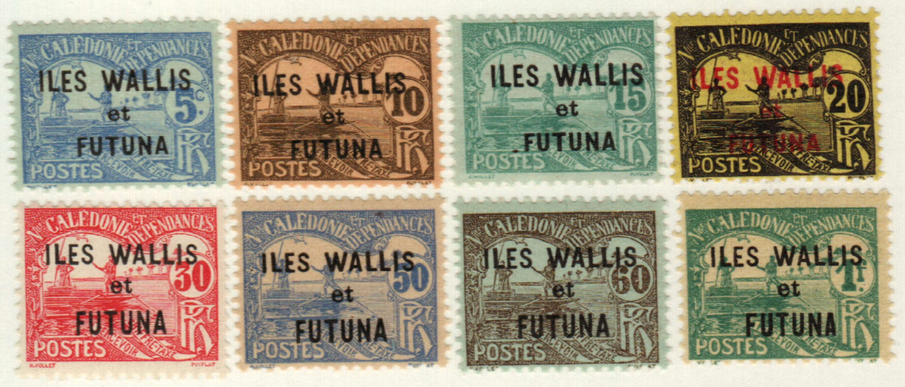 J1-8 - 1920 Wallis & Futuna Islands