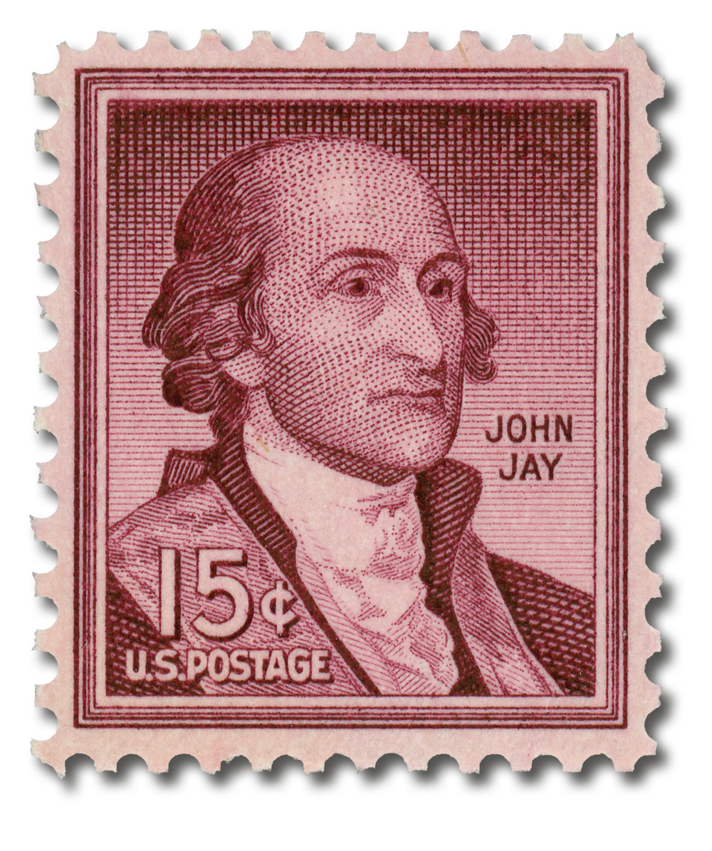 1046 - 1958 15c Liberty Series: John Jay