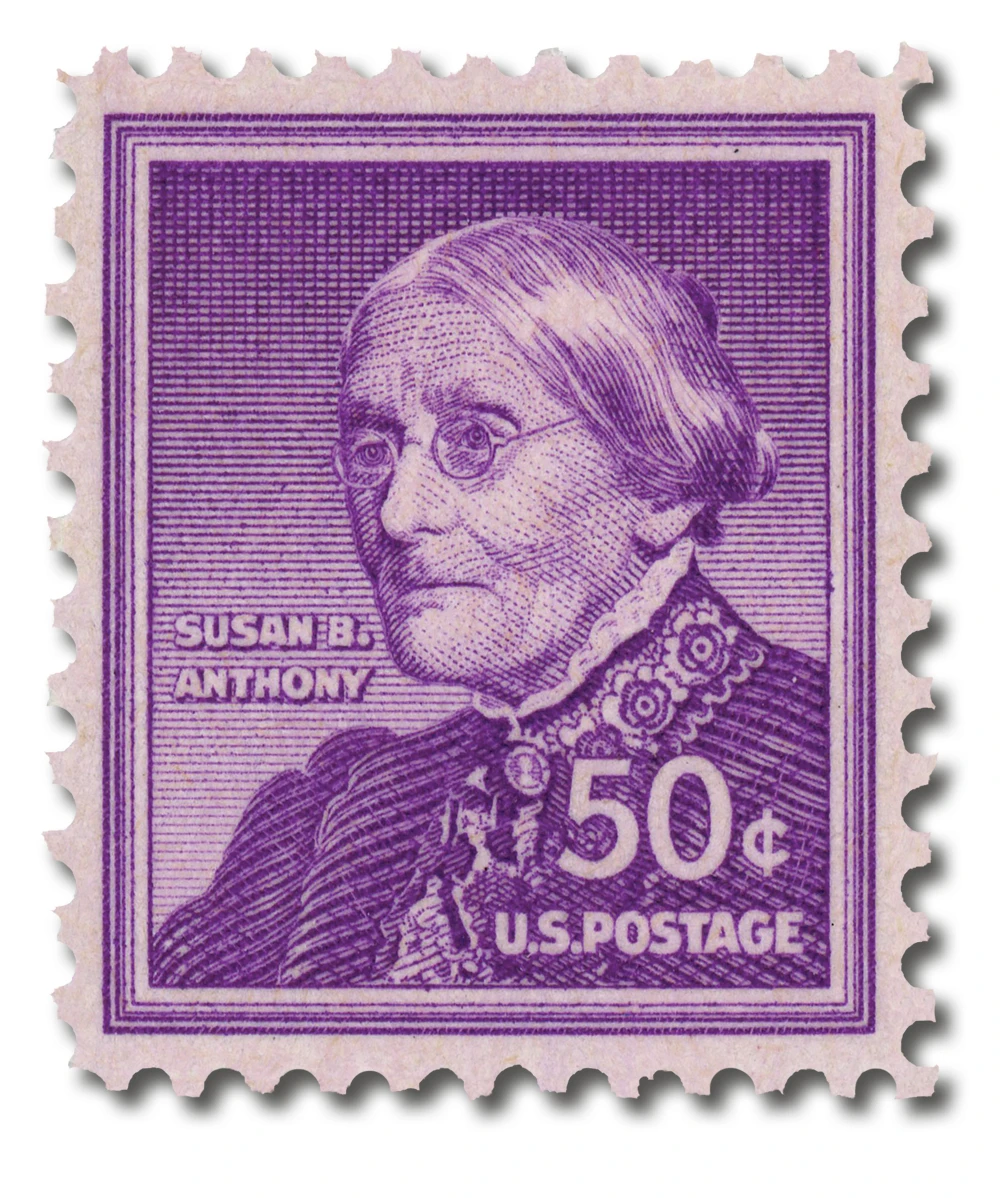 1051 - 1955 50c Liberty Series: Susan B. Anthony