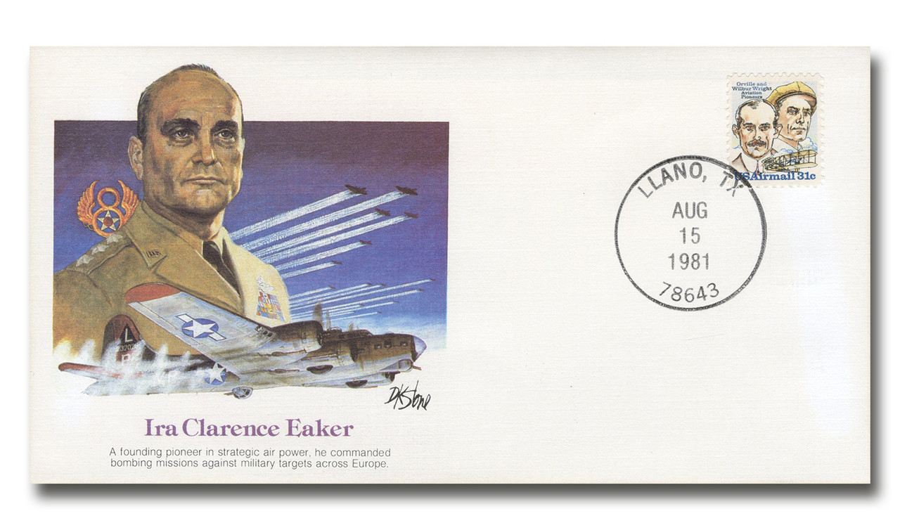 113700B - 1980 POF Ira Eaker Commemorative Cover