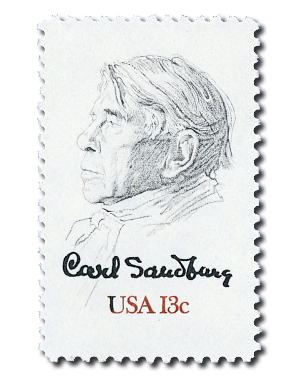 1731 - 1978 13c Carl Sandburg - Mystic Stamp Company
