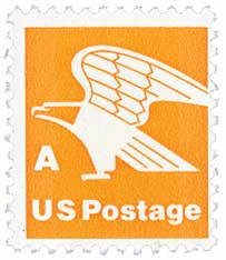1735 - 1978 15c A-rate Eagle, Perf 11 - Mystic Stamp Company