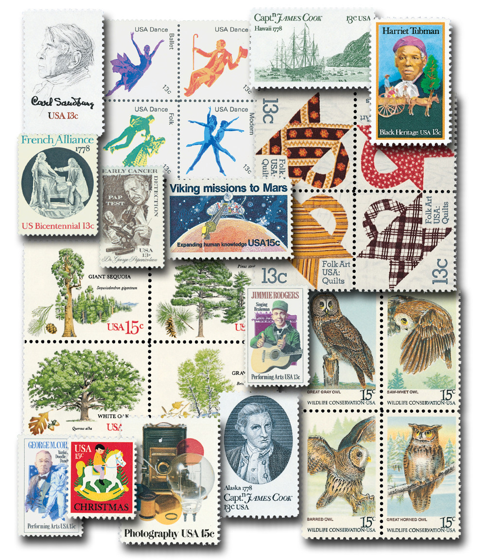 YS1978 - 1978 Commemorative Stamp Year Set - Mystic Stamp Company