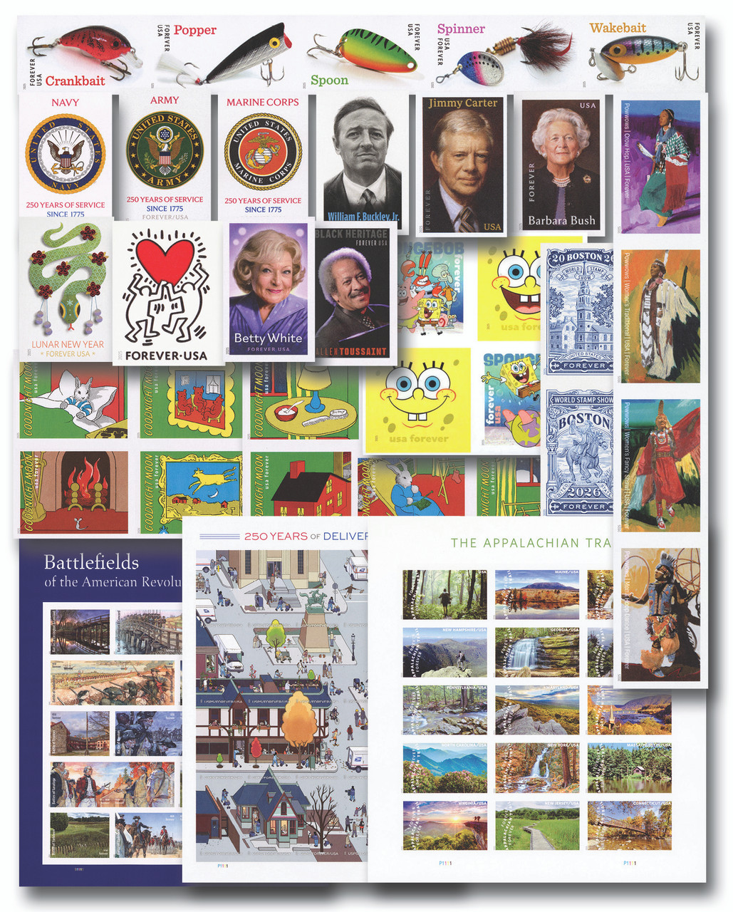 YS2025IC - 2025 Complete Imperforate Commemorative Year Set, 83