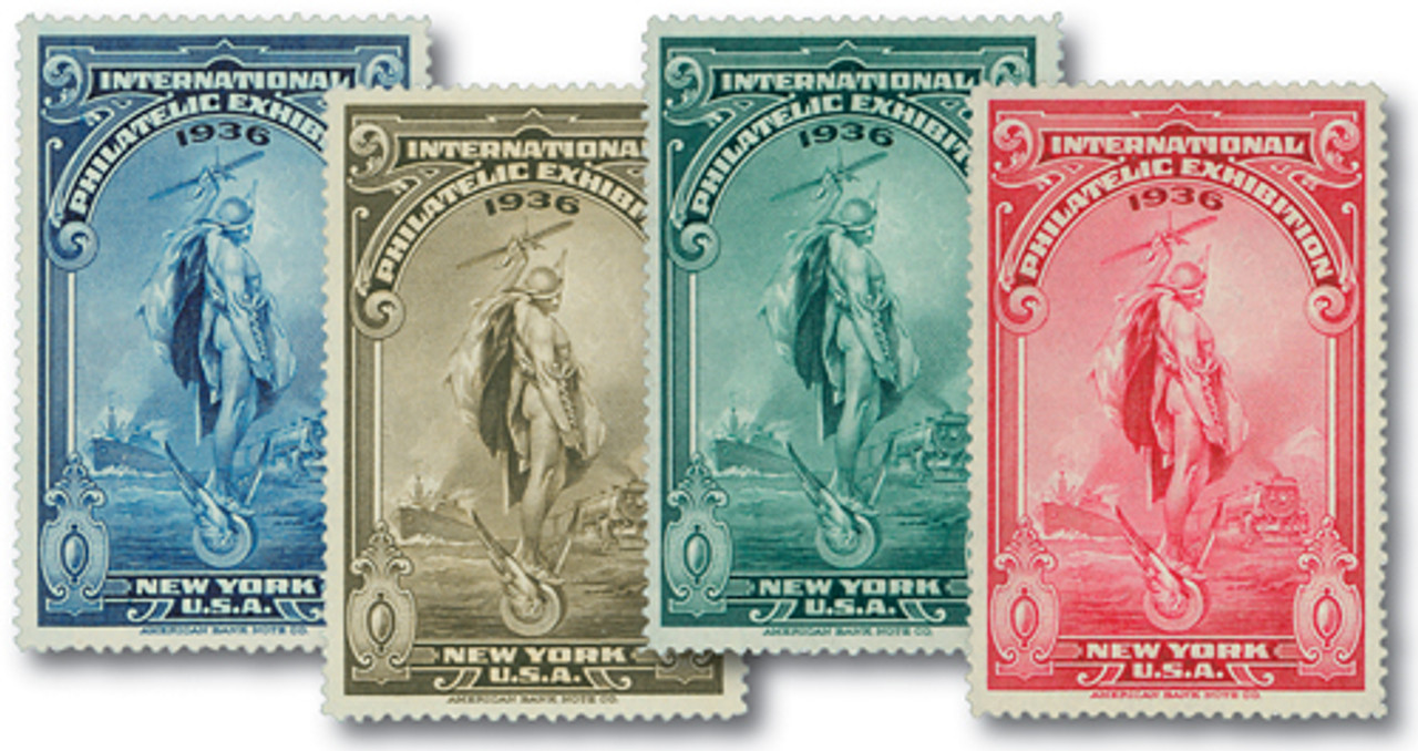 M1059 - 1936 Philatelic Exhibition Poster Stamps