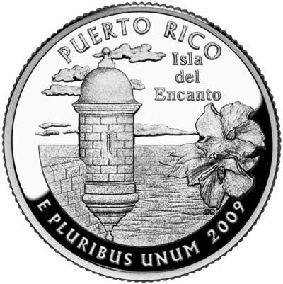 CNPR25P - 2009 Puerto Rico Quarter, P Mint