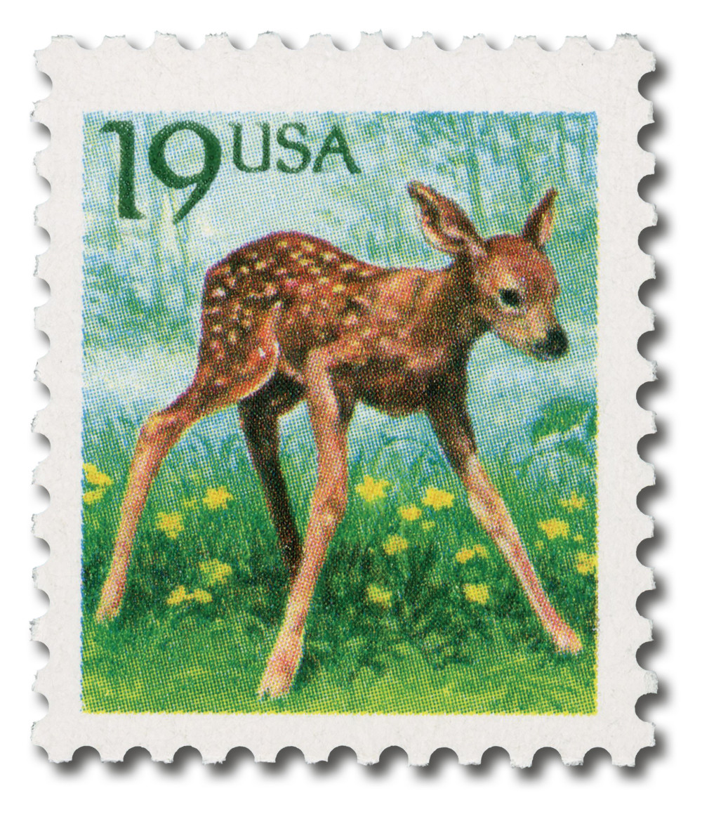 2479 - 1991 19c Flora & Fauna Series: Fawn