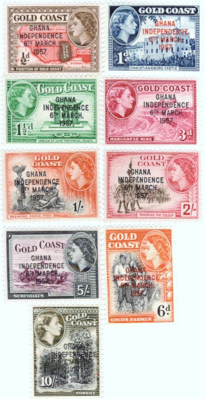 5-13 - 1957 Ghana